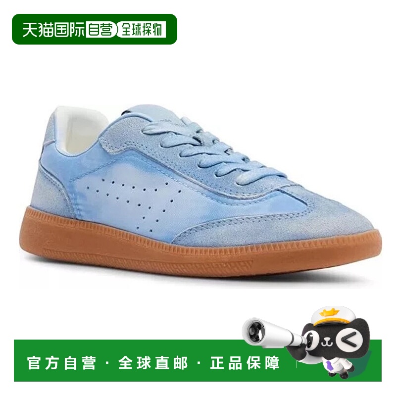 自营Steve Madden Duo DUO02S1运动鞋女式蓝色绒面休闲鞋KHD930-