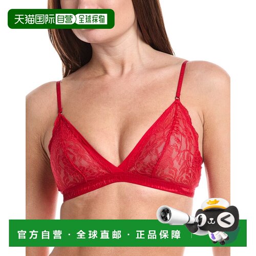 自营on gossamerOnGossamer Luxe蕾丝胸罩-红色 美国奥莱直发