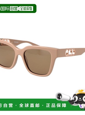自营Trussardi Acetate Women's Sunglasses - beige 美国奥莱直