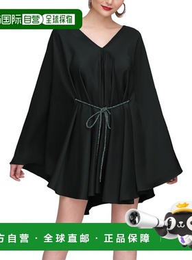 自营Halston Ola Dress - Black 连衣裙美国直发奥莱