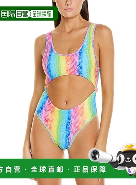 自营 LOVERS & FRIENDS New Wave 连体泳衣 - 蓝色 美国奥莱直发