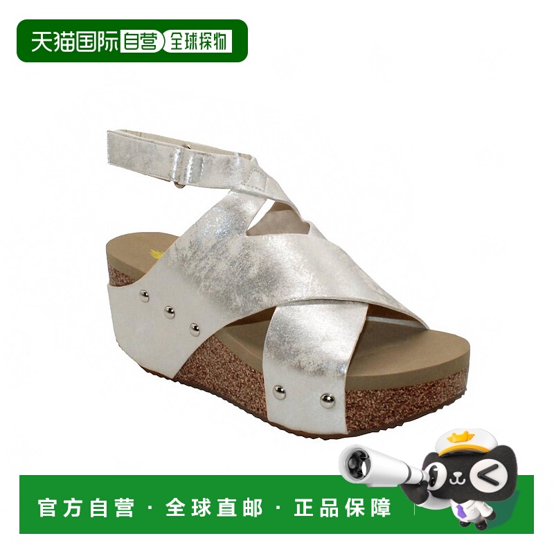 自营volatileWomen's Jamboree Sandal In Silver - silver 美国