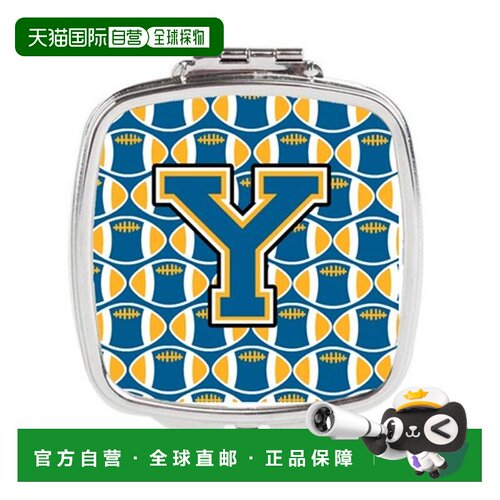 自营 Carolines Treasures CJ1077-YSCM 字母 Y 足球蓝色和正品