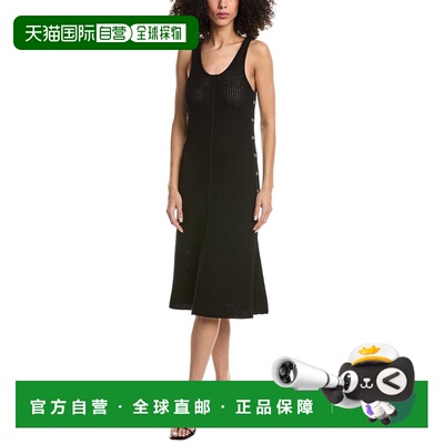 自营3.1 Phillip Lim Mercerized Textured Tank Dress - black