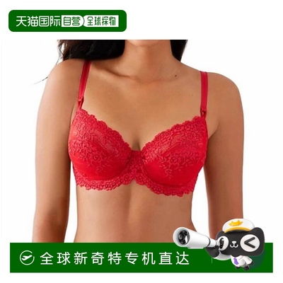 自营 wacoalEmbrace Lace Underwire Bra In Equestrian Red - eq