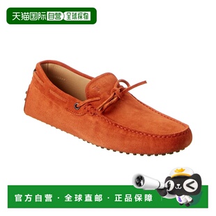 Gommini绒面车司机 sTOD 红色 美国奥莱直发男鞋 自营 乐福鞋 tod