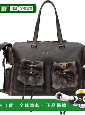 1h可退 香港直邮潮奢 Acne Studios 艾克妮 女士 棕色多袋托特包