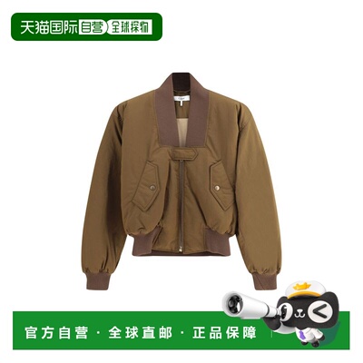 自营Chloe Polyester Women's Bomber - brown 美国奥莱直发