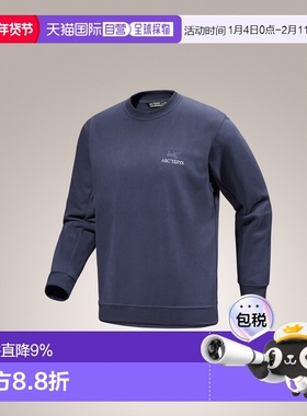 加拿大直邮始祖鸟Emblem男士户外运动舒适抓绒圆领套头衫
