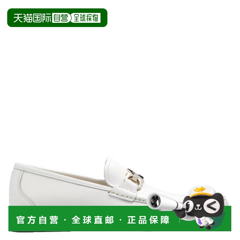自营salvatore ferragamoFerragamo White Gancini Ornament Loaf
