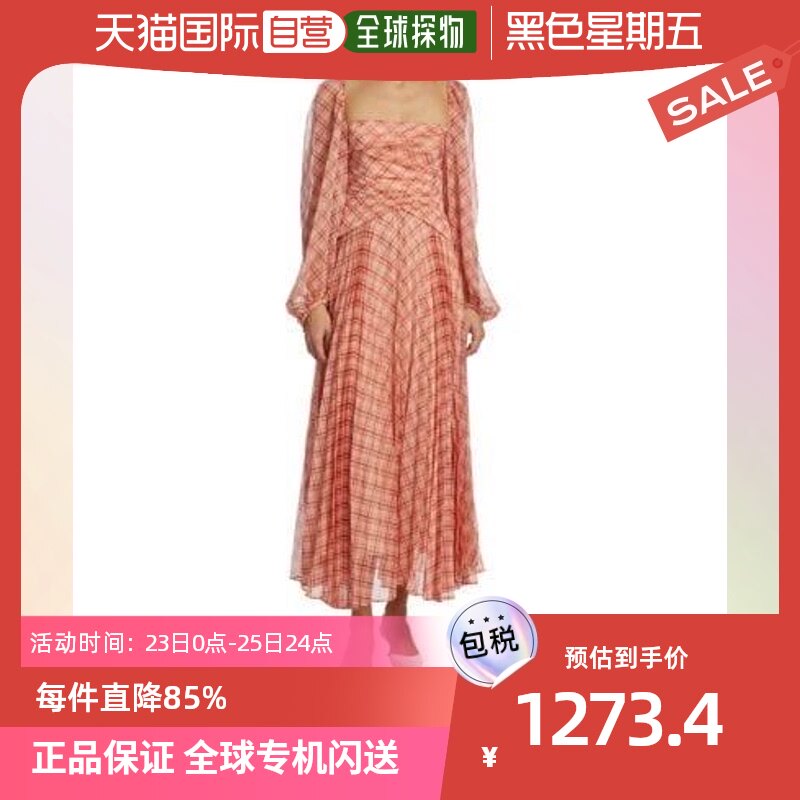 【美国直邮】acler 女士 连衣裙长袖立领