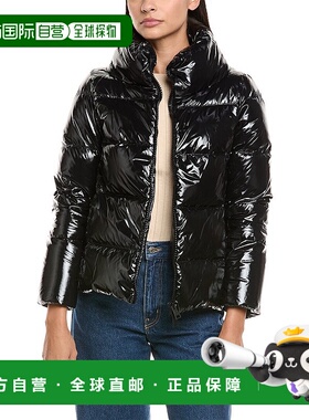 自营Herno Glossy Puffer Down Jacket - black 美国奥莱直发
