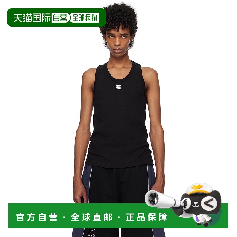 1h可退 香港直邮潮奢 Kijun 男士 黑色贴饰背心 25PSM212C