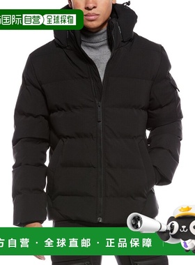 自营Point Zero Black Puffer Coat - black 美国奥莱直发