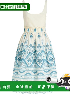 自营Etro Women's Broderie Anglaise Fla Dress - white 美国奥