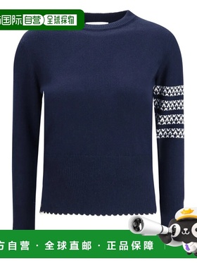 美国直邮THOM BROWNE - Women 4 Bar Holiday Hector Jersey Inta