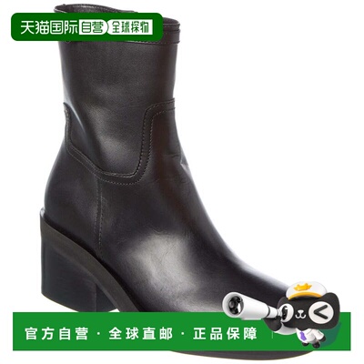 自营Jimmy Choo Yasmin AB 70 Leather Boot - black 美国奥莱直