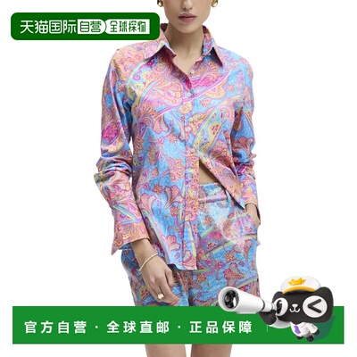 自营Robert Graham Priscilla梭织衬衫-Multi 美国奥莱直发