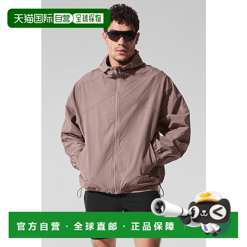 美国直邮AloYoga男士拉链夹克运动外套M4166R