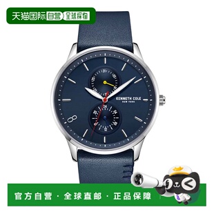 自营Kenneth Cole Men's Classic mm Quartz Watch - blue 美国奥