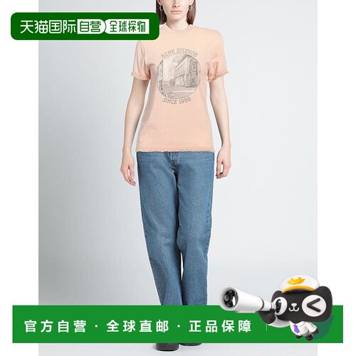1h可退 【美国直邮】acne studios 女士 上装T恤