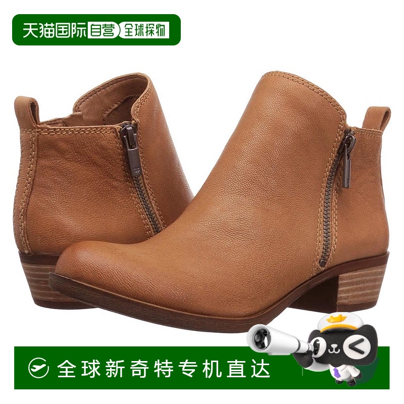 1h可退 【美国直邮】Lucky Brand Basel 女靴 时尚舒适杏仁趾短靴
