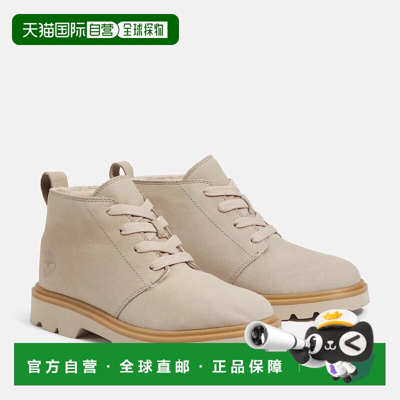 自营Timberland Rowan Way TB0A42GJEO2女士灰褐色保暖衬里Chukk