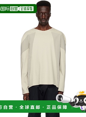 1h可退 香港直邮潮奢 CARNET-ARCHIVE 男士 灰色 Nail 长袖 T 恤