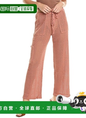 自营 Splendid Finley 钩针长裤 - 棕色 美国奥莱直发休闲裤