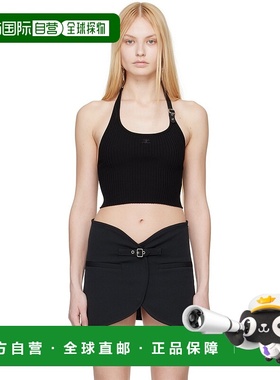 1h可退 香港直邮潮奢 Courreges 女士 黑色 Holistic Buckle 上装