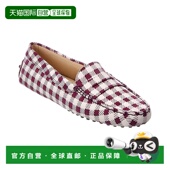 紫色 自营 美国奥莱直发一脚蹬 Gommino 皮革乐福鞋 tod sTODs
