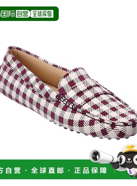 自营 tod'sTODs Gommino 皮革乐福鞋 - 紫色 美国奥莱直发一脚蹬