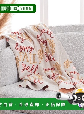 自营 safavieh快乐秋季投掷-橙色 美国奥莱直发