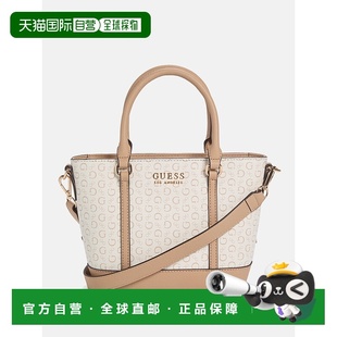 Logo multi Mini white 美国奥莱直发 Tote 自营guessQuinley