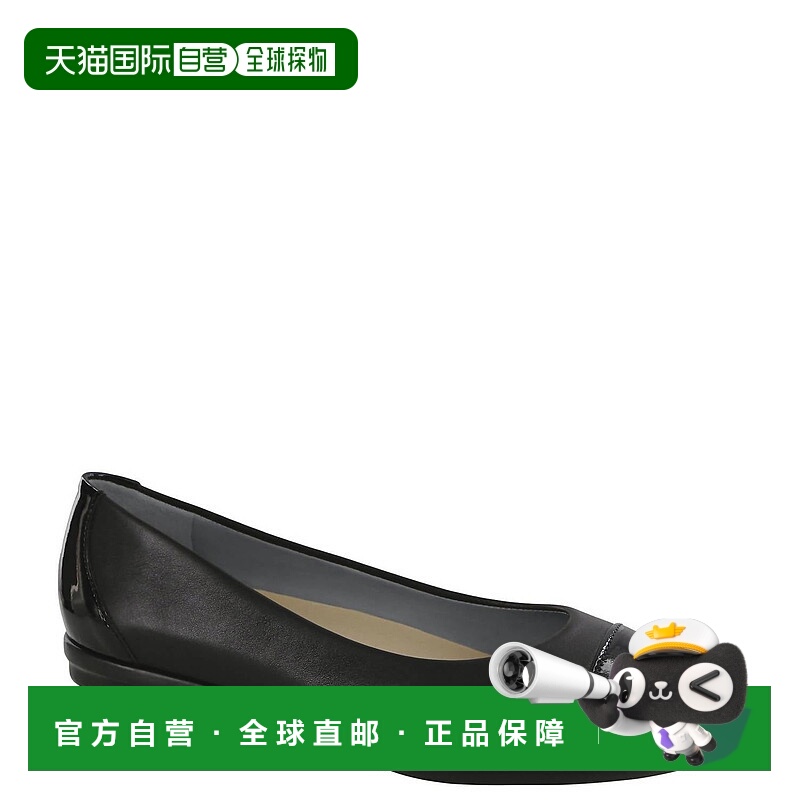 自营sas女式风景帽头凉鞋黑色专利-黑色专利 美国奥莱直发
