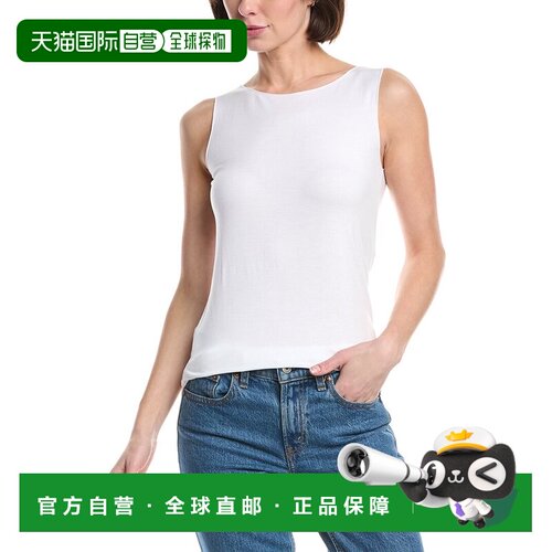自营Majestic Filatures Soft Touch Merrow Edge Top - white 美
