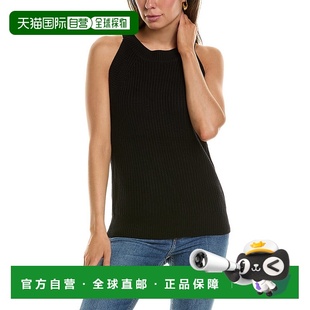 OAT 黑色 NEW 挂脖羊毛混纺上衣 美国奥莱直发 YORK 自营