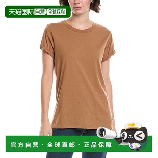 recycled 美国奥莱直发短袖 karma回收Karma修身 棕色 T恤 自营