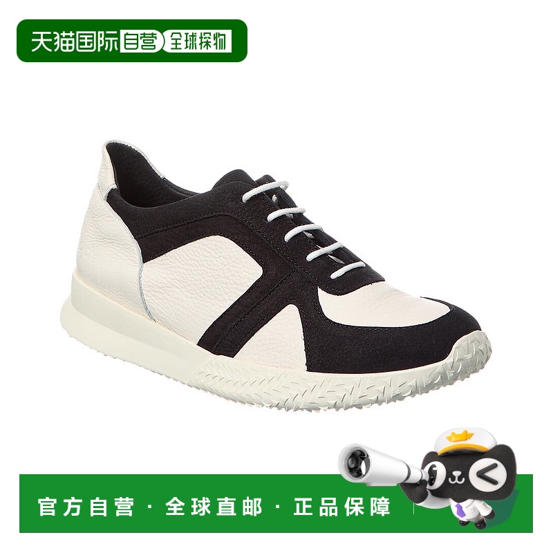 自营Arche Andzao皮革运动鞋-黑色 美国奥莱直发