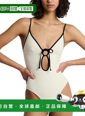 自营 Onia Soleil One Piece-白色 美国奥莱直发新款泳衣