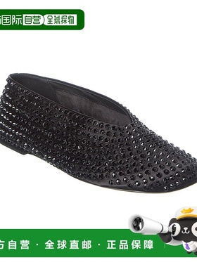 自营 KHAITE Marcy Leather Flat - Black 美国奥莱直发单鞋