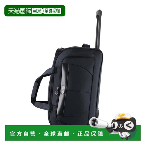自营izod卡罗尔30英寸轻质软壳滚动行李袋，带伸缩手柄- 美国奥