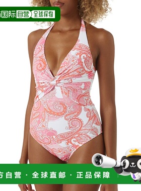 自营Melissa Odabash Zanzibar One-Piece - red 美国奥莱直发