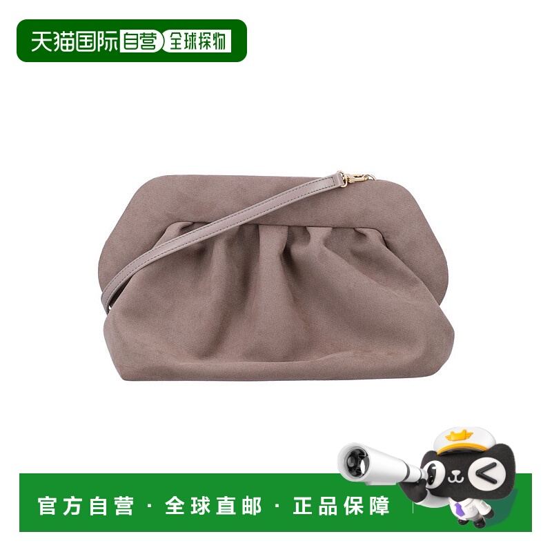 自营themoireBios Clutch Eco Suede - grey 美国奥莱直发