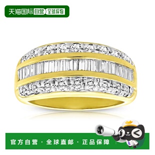 cttw jewels1 vir 黄 14K 黄金新娘订婚戒指 钻石结婚戒指 自营