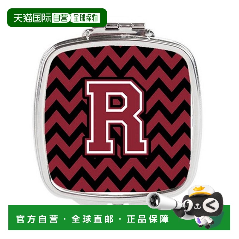 自营 Carolines Treasures CJ1052-RSCM 字母 R 雪佛龙石榴正品