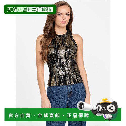 自营 guessXinea Shimmer油箱-黑色 美国奥莱直发新款