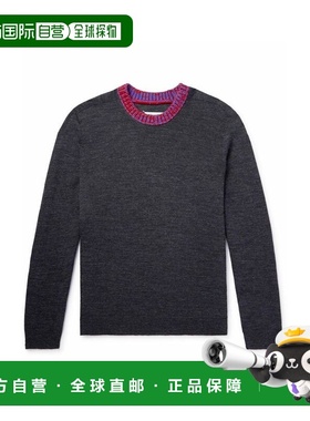 自营Maison Margiela Wool Men's Sweatshirt - gray 美国奥莱直