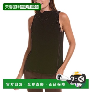 棕色 自营Theory 上衣 Cowl 美国奥莱直发外套 High