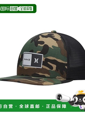 1h可退 【美国直邮】Hurley 男士迷彩黑色 2 0 卡车司机可调节 Sn